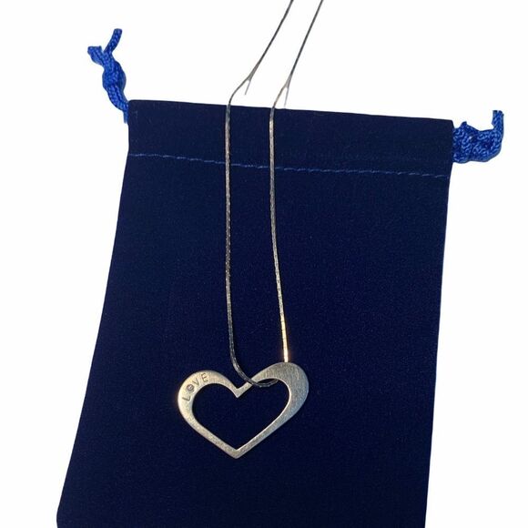 Metalsmiths  ❤️ Silver Love Heart - Picture 1 of 11
